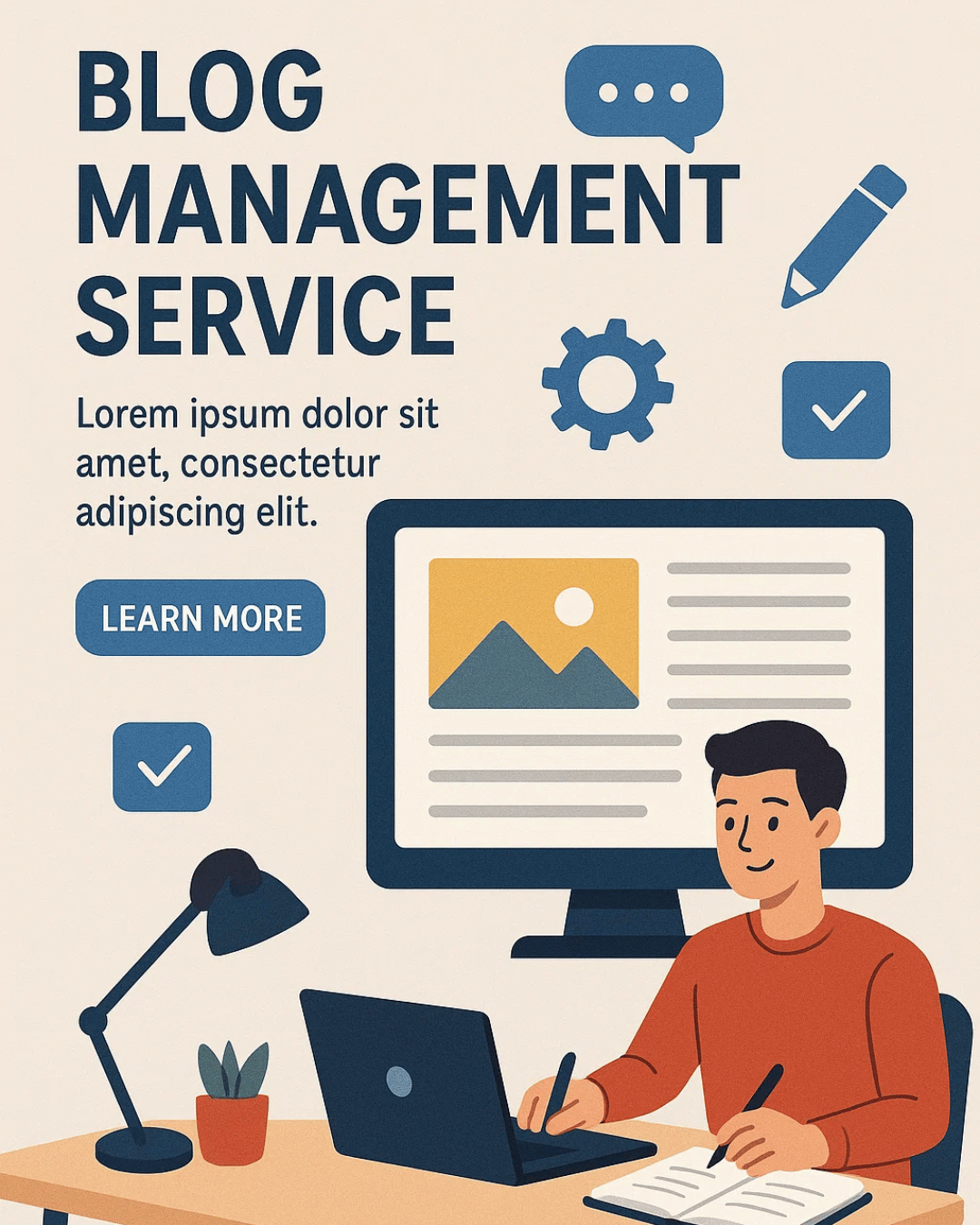 Blog Management service provided by Gulf Designworks