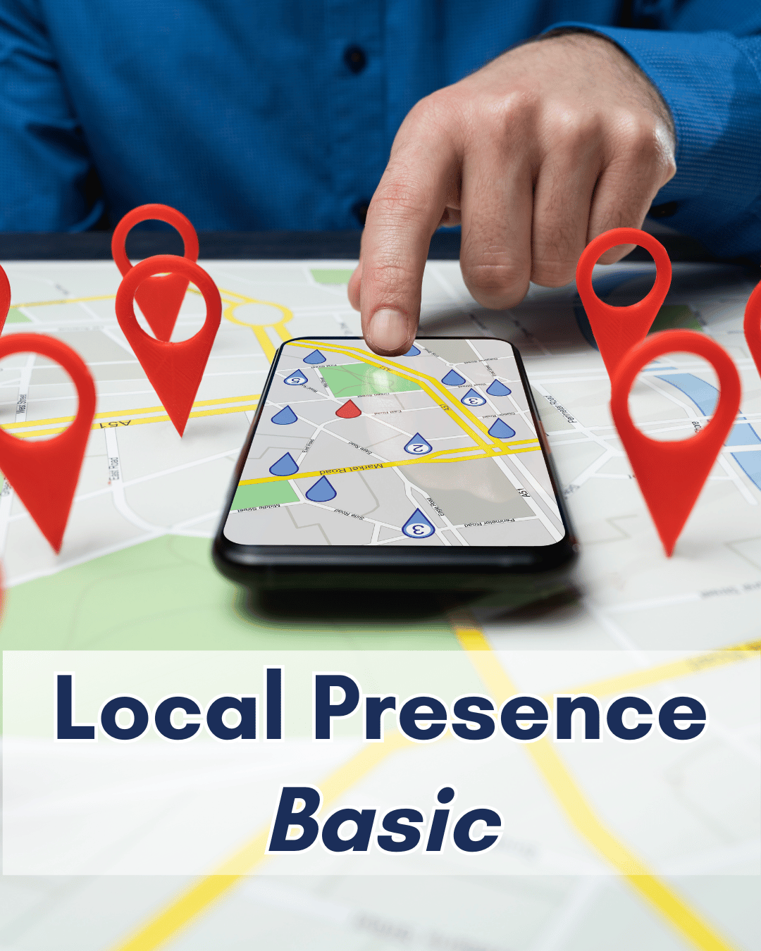 Local Presence Basic by Gulf Designworks – one-time local SEO setup with directory listings and duplicate cleanup