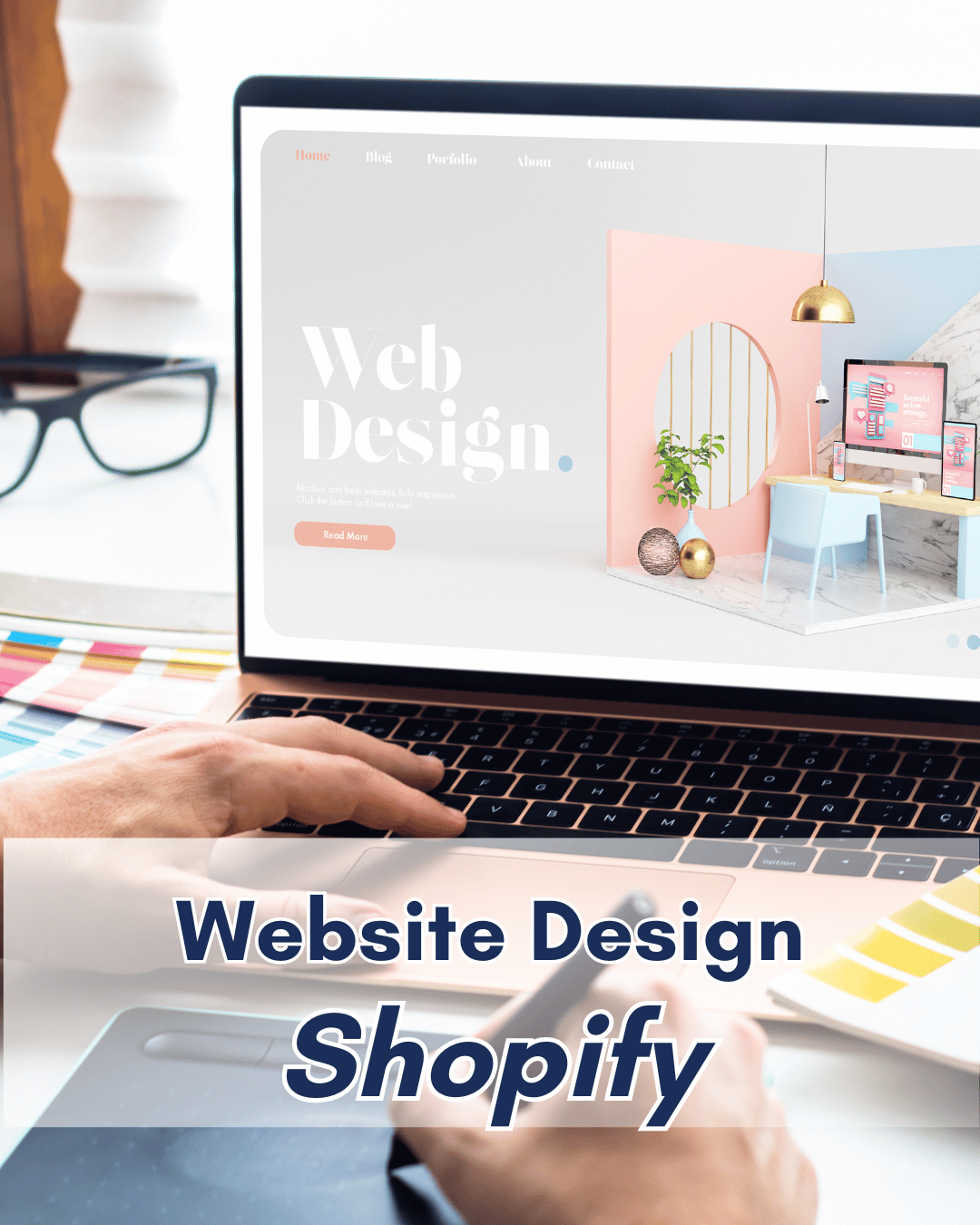 Responsive Shopify homepage design by Gulf Designworks